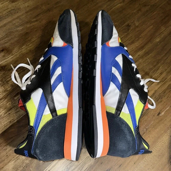 REEBOK Men Classic Leather Course Running A Pied GX2846 Multi SZ 12 Sneaker/Shoe - Picture 12 of 17